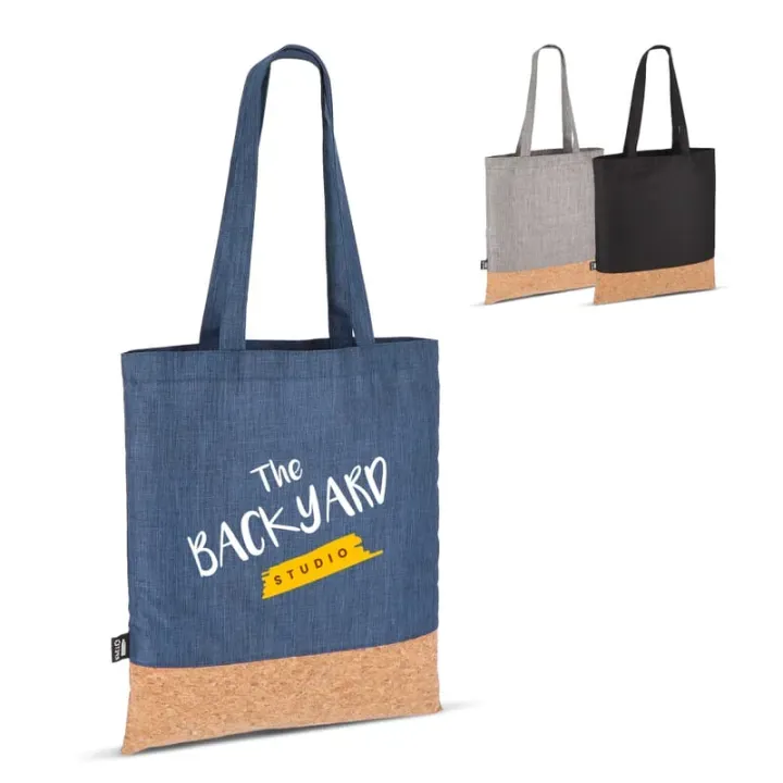 Carrier bag R-PET  cork 35 x 40cm - LT91393 (gadzety reklamowe)